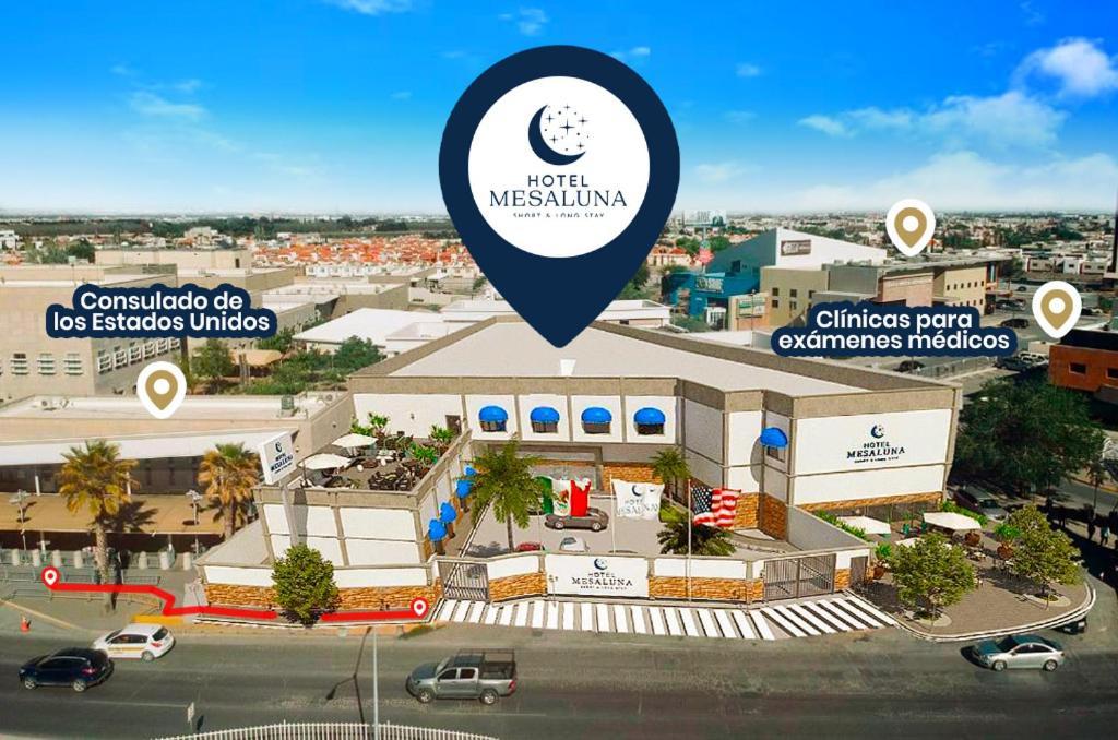 Hotel Mesaluna Short & Long Stay Ciudad Juárez Eksteriør bilde